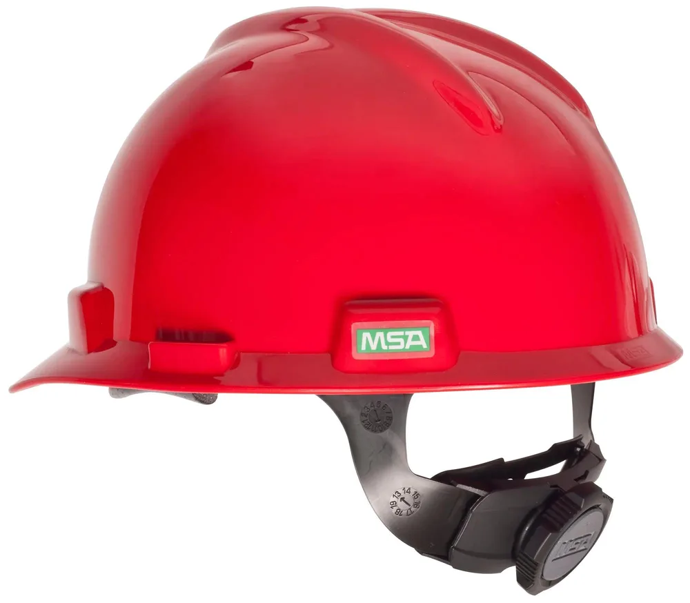 MSA V-Gard Full Brim Hard Hat
